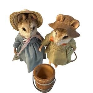 R John Wright #027 of 150 Mice Jack and Jill Mouse Mother Goose Series Complete